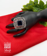 Adjustable CZ Finger Ring Finger rings